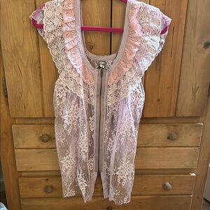 Free People sheer top